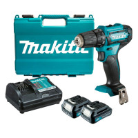 Акумуляторний дриль-шуруповерт Makita DF333DWYE, 2 акб, з/п DC10WC, кейс