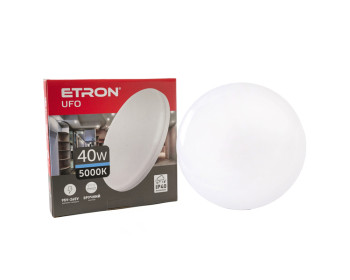 Світлодіодний світильник ETRON 1-EIP-917 UFO 40W 5000К IP40 40W 5000К IP40