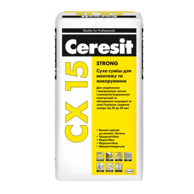 Ceresit CX 15 Суміш для анкерування 25кг