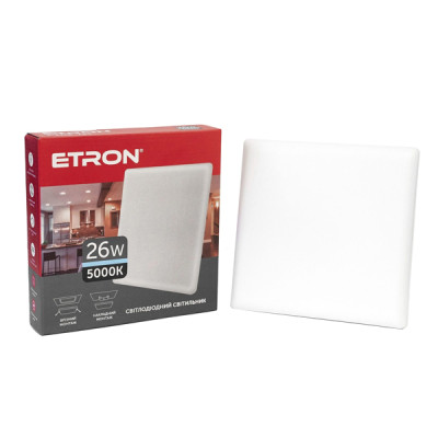 Світлодіодний світильник ETRON 1-EMP-761 Multipurpose 26W 5000К IP20