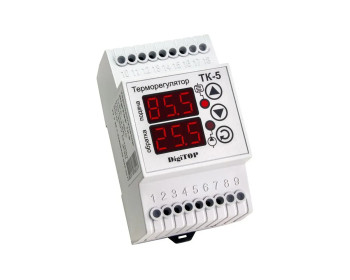 Терморегулятор ТК-5 DigiTOP для котлів і систем опалення, 0...85 С, 220-230 V AC