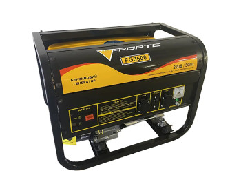 Генератор бензиновий 2.8 кВт Форте FG3500