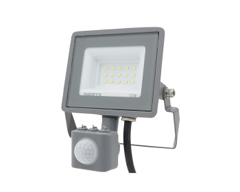Прожектор NORTE Spotlight 1-NSP-1221 10W 6500К з датчиком руху