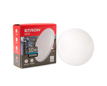 Світлодіодний світильник ETRON 1-EIP-902 UFO 10W 5000К IP40 10W 5000К IP40