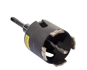 Комплект алмазної коронки по бетону Vitals Professional 68×110 мм М16 SDS-plus