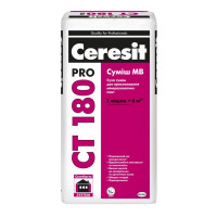 Ceresit CT-180 Pro, суміш для приклеювання мінвати, 27 кг