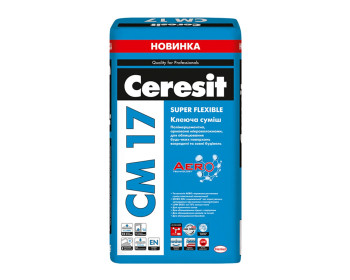 Клей для плитки Ceresit CM 17 Aero Super