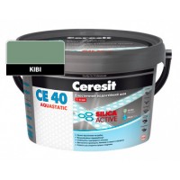 Еластичний водостійкий кольоровий шов ківі Ceresit CЕ 40 Aquastatic 2 кг 