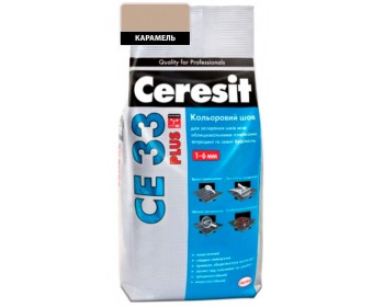 Кольоровий шов карамель Ceresit CE 33 Plus 5 кг
