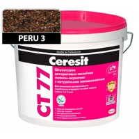 Штукатурка декоративно-мозаїчна полімерна Ceresit CT 77 PERU 3