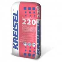 Клейова суміш армуюча для пінополістиролу Kreisel 220. 25 кг